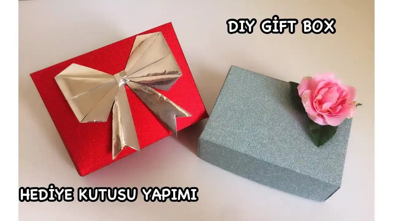 Evde Hediye Kutusu Yapımı: Dekorasyon ve Mobilya İçin Yaratıcı Fikirler