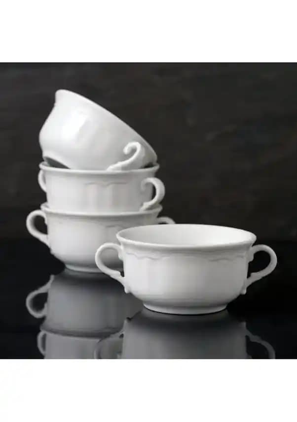 Güral Porselen Kulplu Çorba Kaseleri: Estetik ve Fonksiyonellik Bir Arada