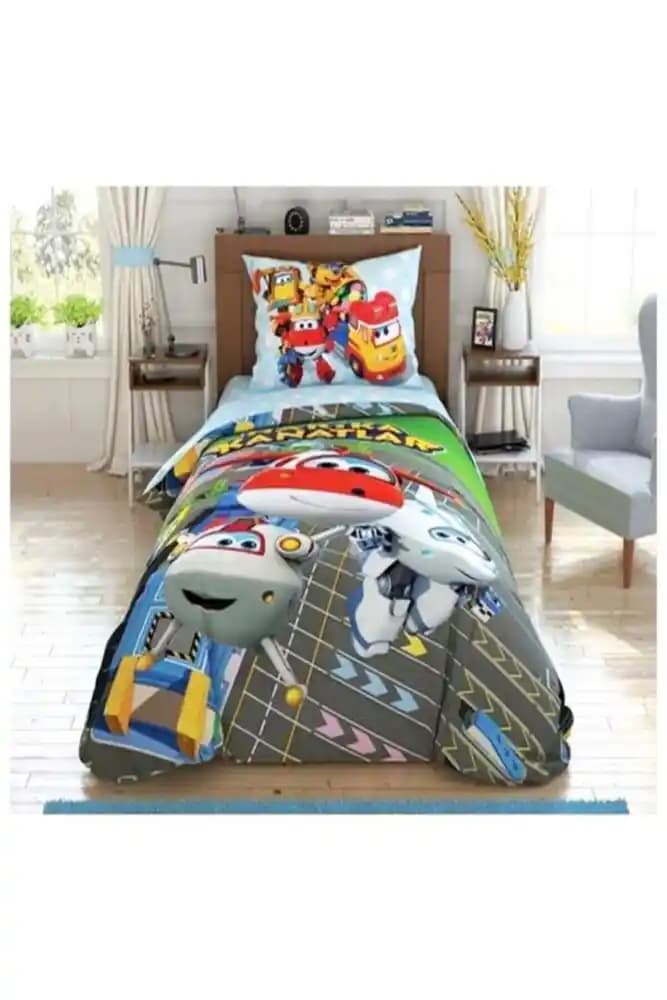 Harika Kanatlar Nevresim Takımıyla Yatak Odasında Modern ve Şık Dekorasyon