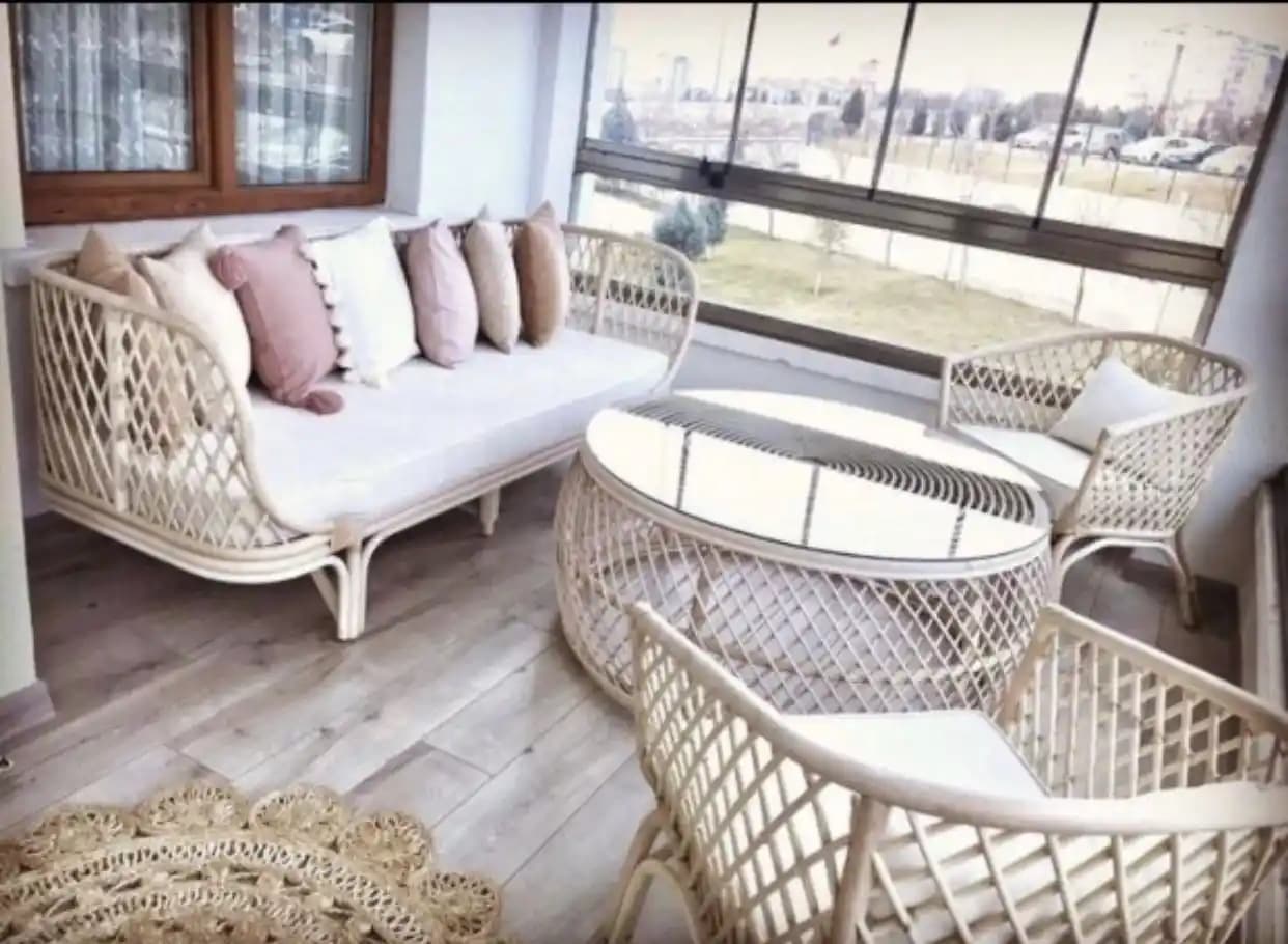 Hasır Balkon Takımlarıyla Doğal ve Şık Dış Mekan Dekorasyonu Nasıl Yapılır