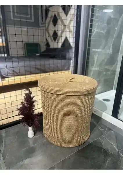 Hasır Kirli Sepetleri ile Dekorasyonda Şıklık ve İşlevsellik Sağlayan Pratik Çözümler