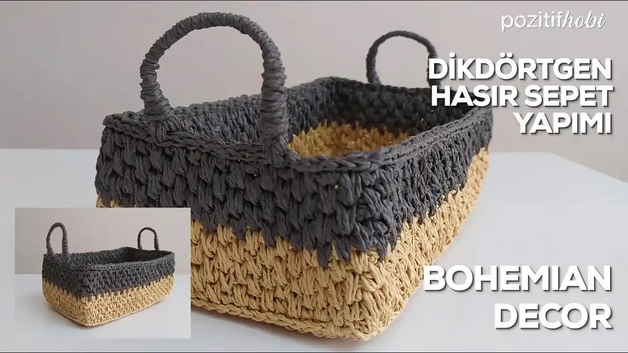 Hasır Sepet Yapımı: Doğal ve Şık Dekoratif Sepetler İçin Pratik Rehber