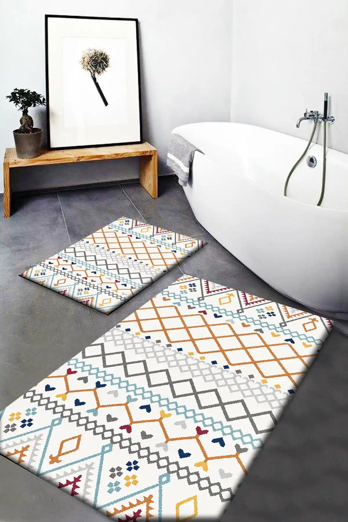 İskandinav Banyo Paspası: Modern Dekorasyonun Şık ve Fonksiyonel Parçası