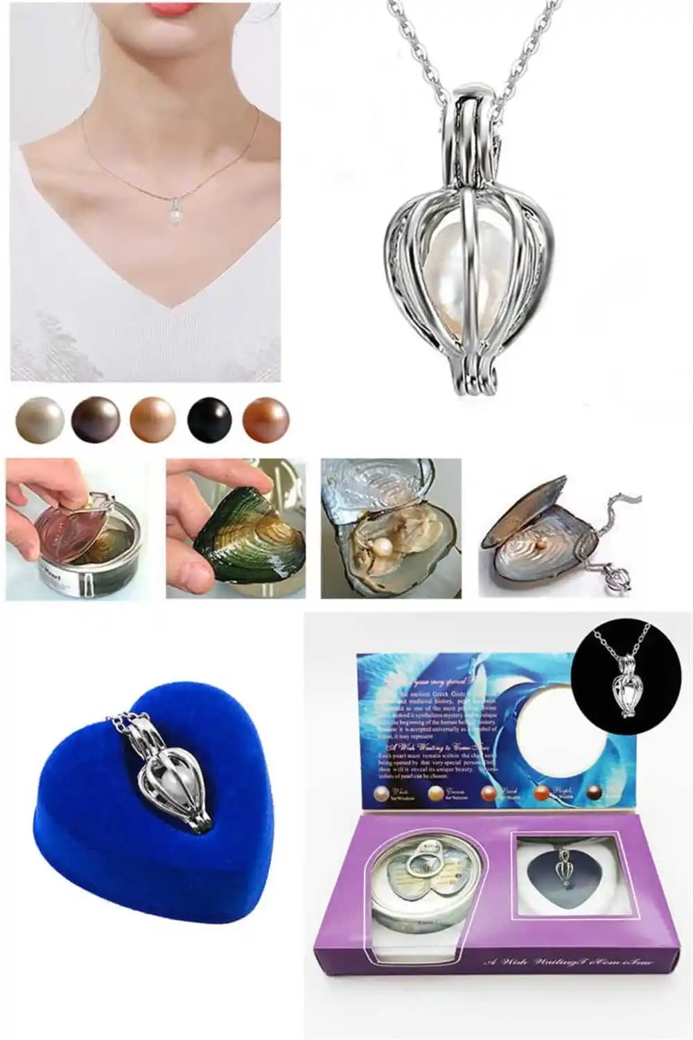 İstiridyeden Çıkan İnci Kolye: Doğal Güzelliğin ve Zarafetin Sembolü