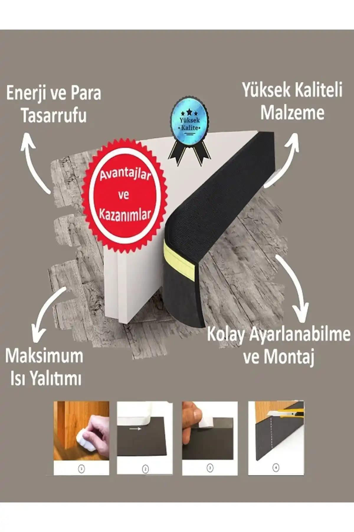 Kapı Altı Boşluklarını Etkili ve Estetik Şekilde Kapatma Yöntemleri