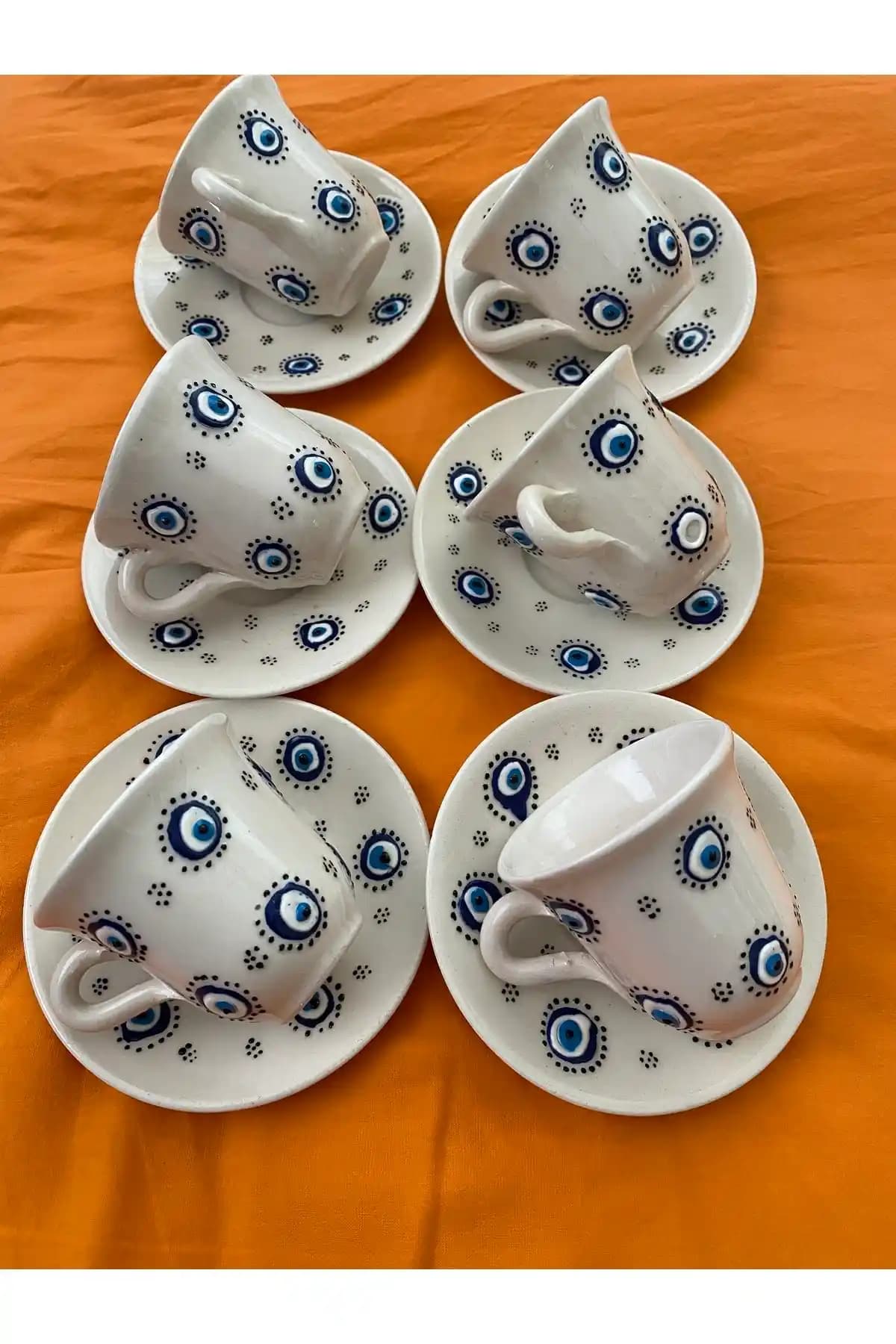 Karaca Nazar Boncuklu Kahve Fincanı ile Şıklık ve Anlam Bir Arada