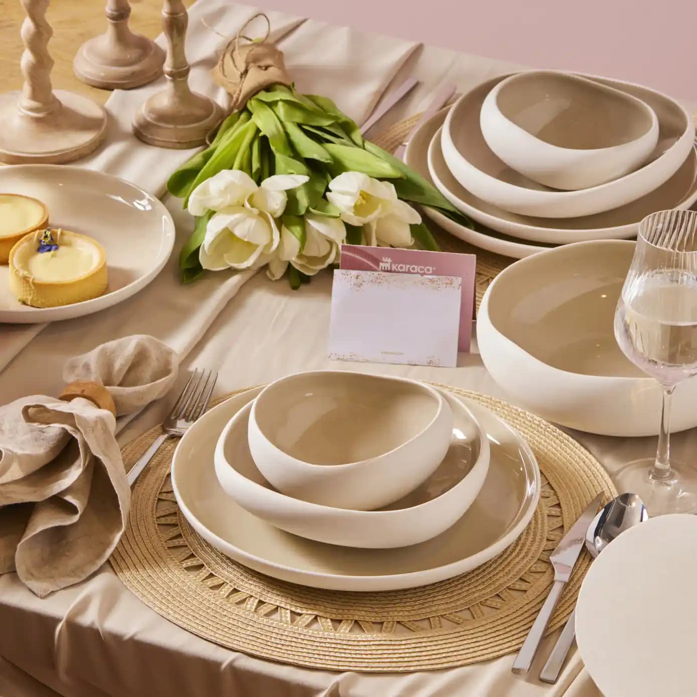 Karaca Stoneware Yemek Takımı: Dayanıklı ve Şık Modern Sofra Setleri