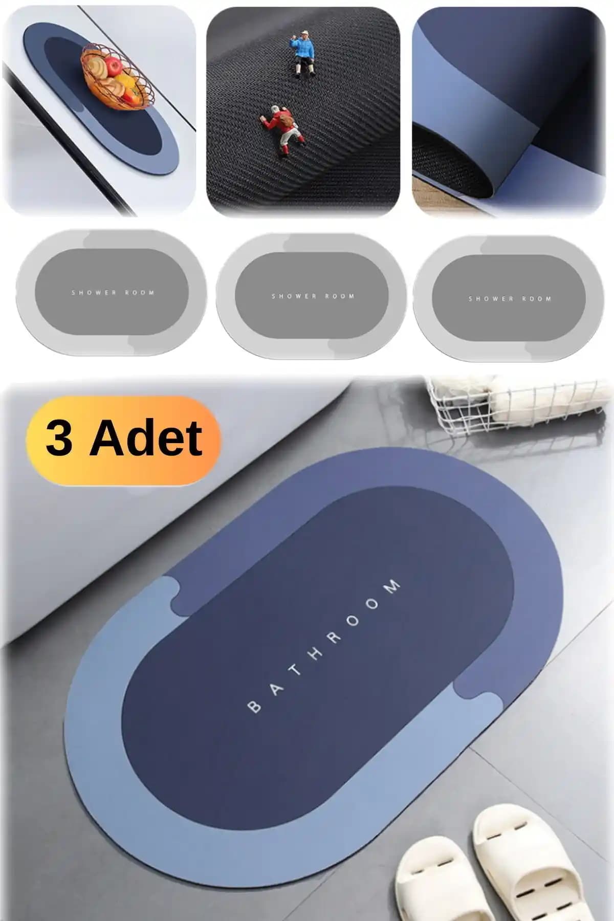 Kauçuk Banyo Paspası ile Güvenlik ve Estetiği Bir Arada Sağlayın