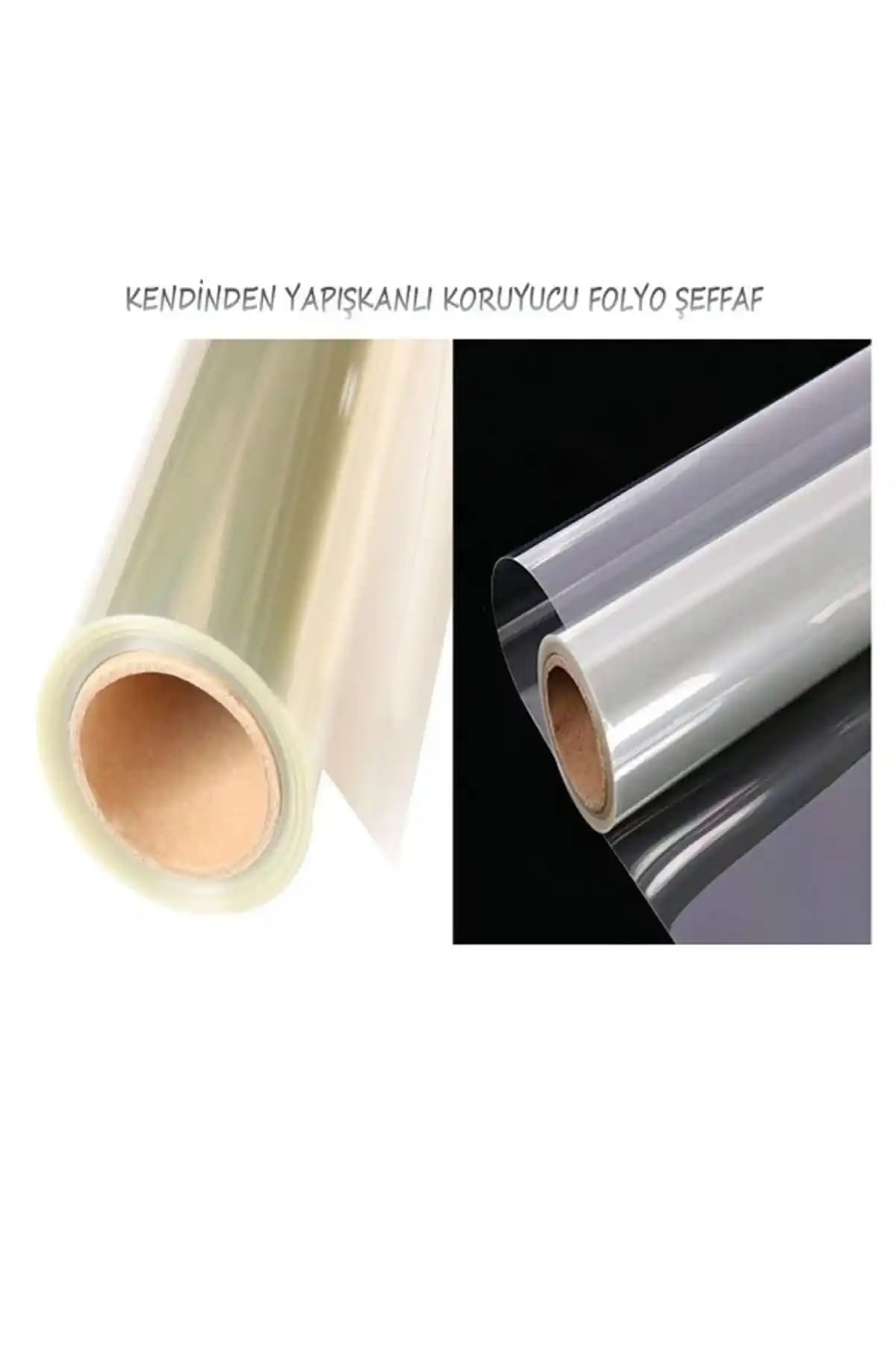 Kendinden Yapışkanlı Şeffaf Folyo ile Modern ve Kolay Dekorasyon Çözümleri