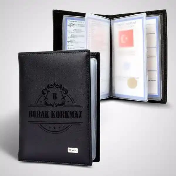 Kişiye Özel Ruhsat Kabı: Araç Dekorasyonunda Şıklık ve Fonksiyonellik