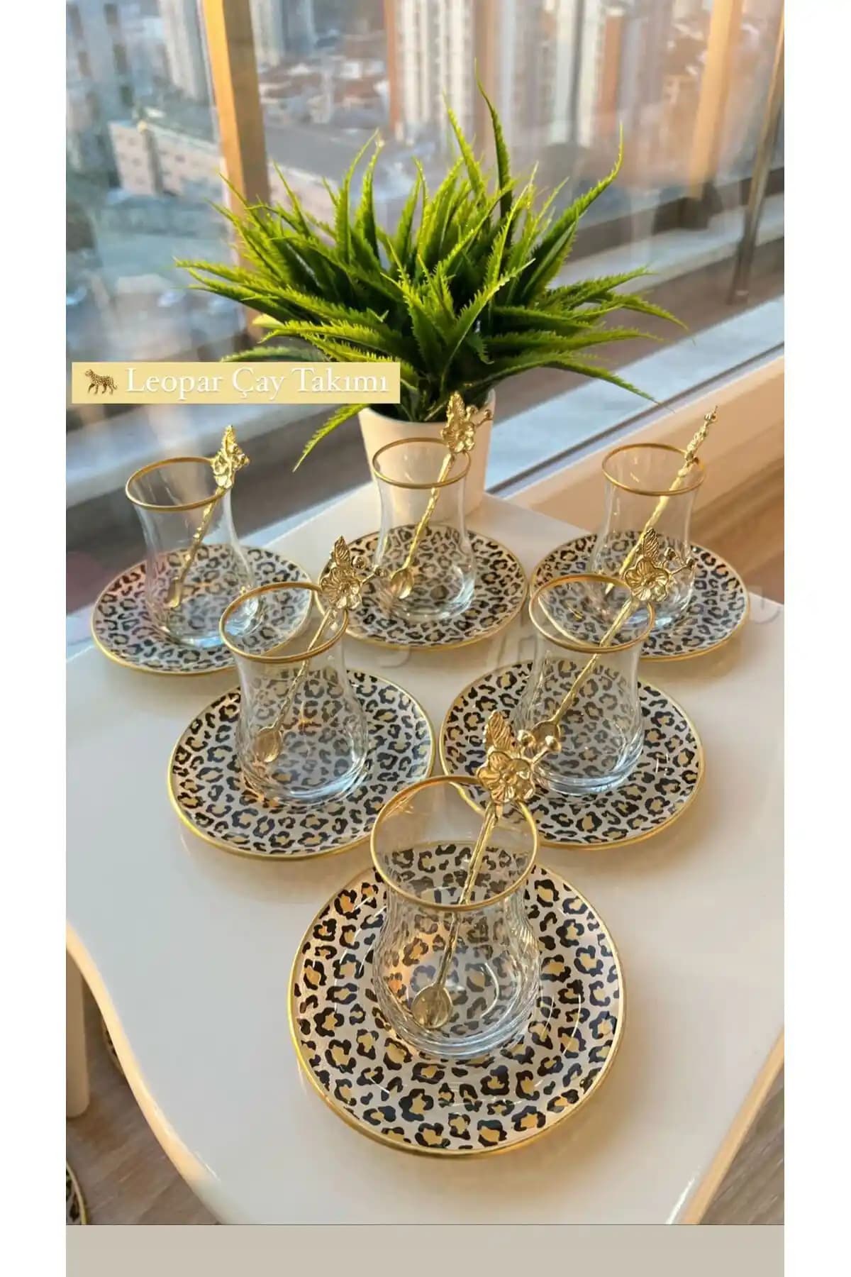 Leopar Çay Setleri ile Dekorasyonda Şıklık ve Özgünlük Yaratın
