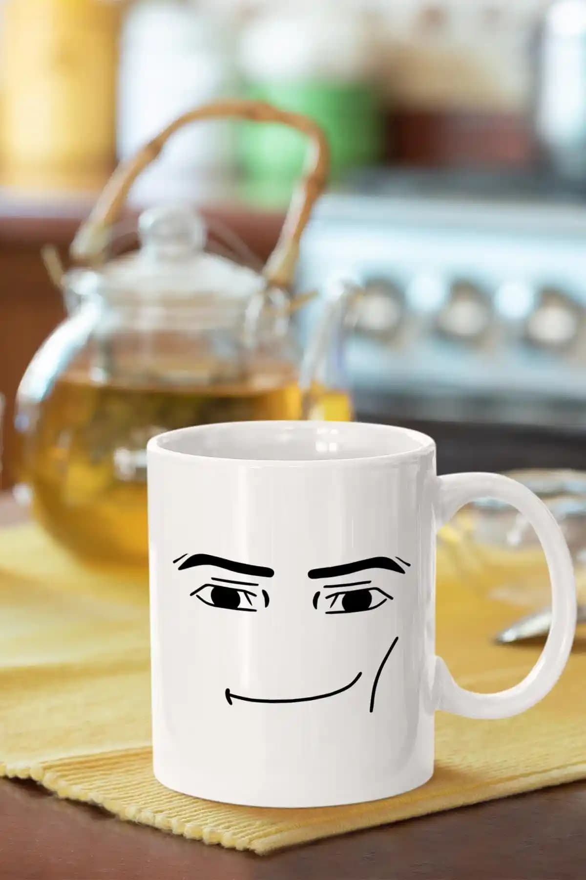 Man Face Bardaklar ile Modern ve Eğlenceli Dekorasyon Çözümleri