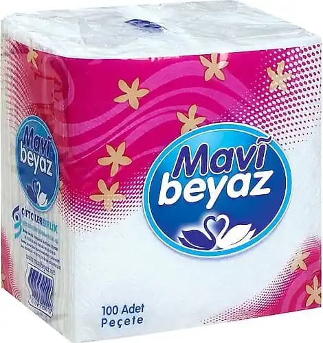 Mavi Beyaz Peçetelerle Dekorasyonda Şıklık ve Fonksiyonelliği Bir Arada Yakalayın