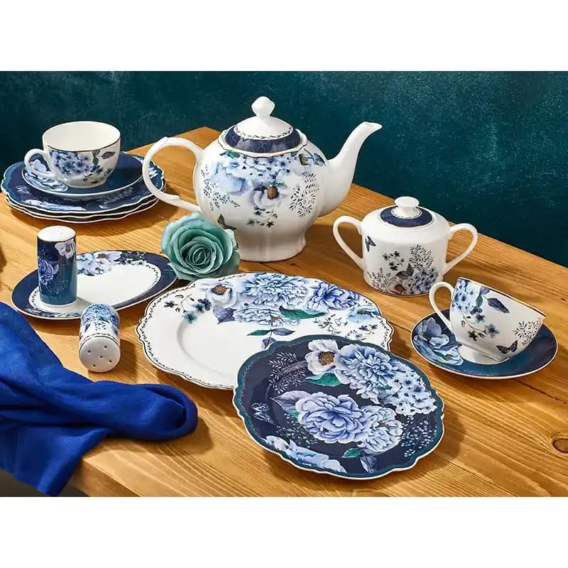 Mavi Kahvaltı Takımı ile Ev Dekorasyonunuza Şıklık ve Huzur Katın