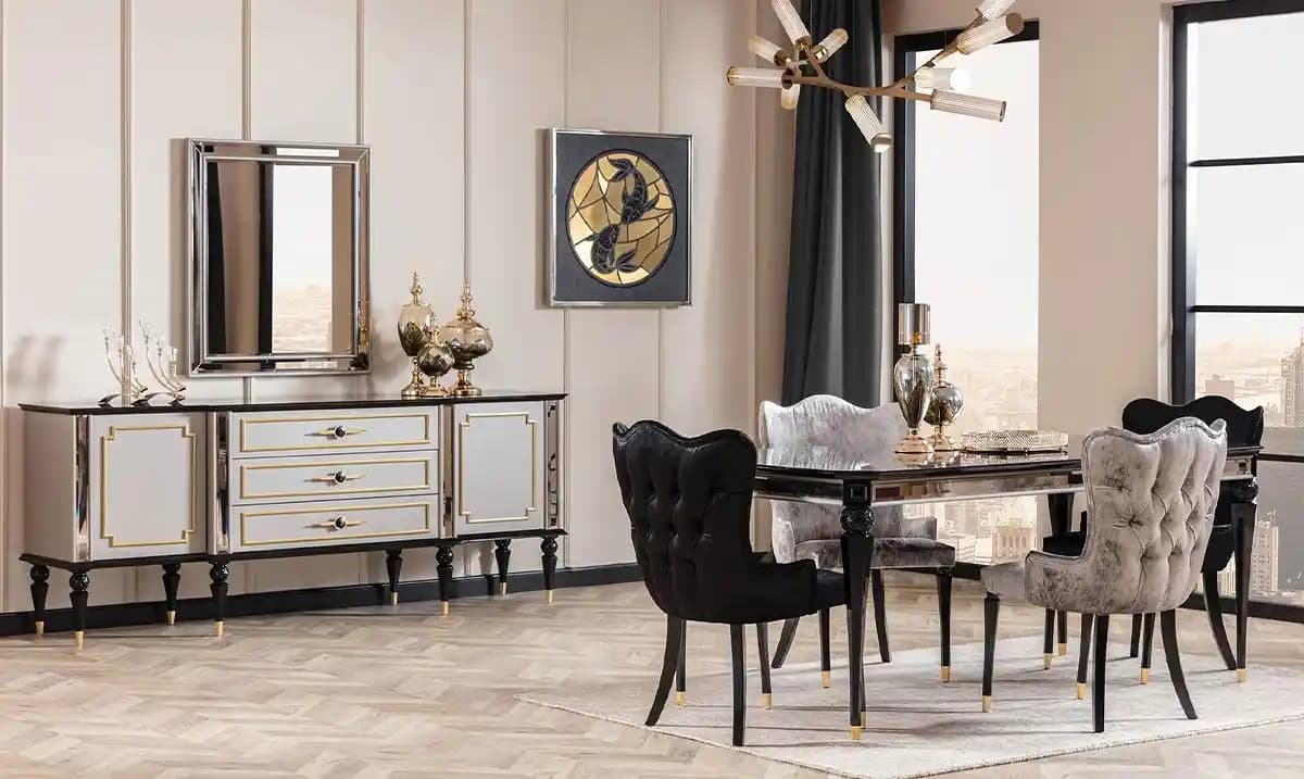 Mermer Yemek Odası Takımlarıyla Şıklık ve Zarafetin Modern Yansıması