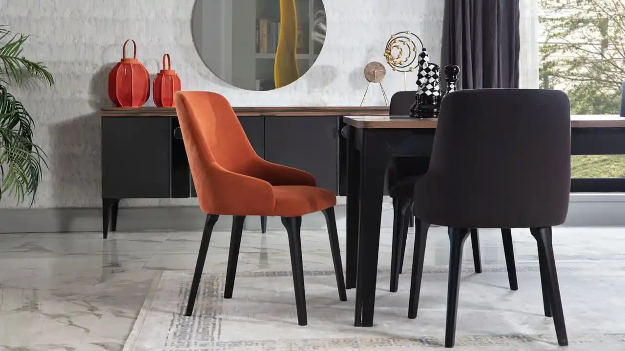 Misty Yemek Odası Dekorasyonu: Modern Şıklık ve Fonksiyonellik Bir Arada