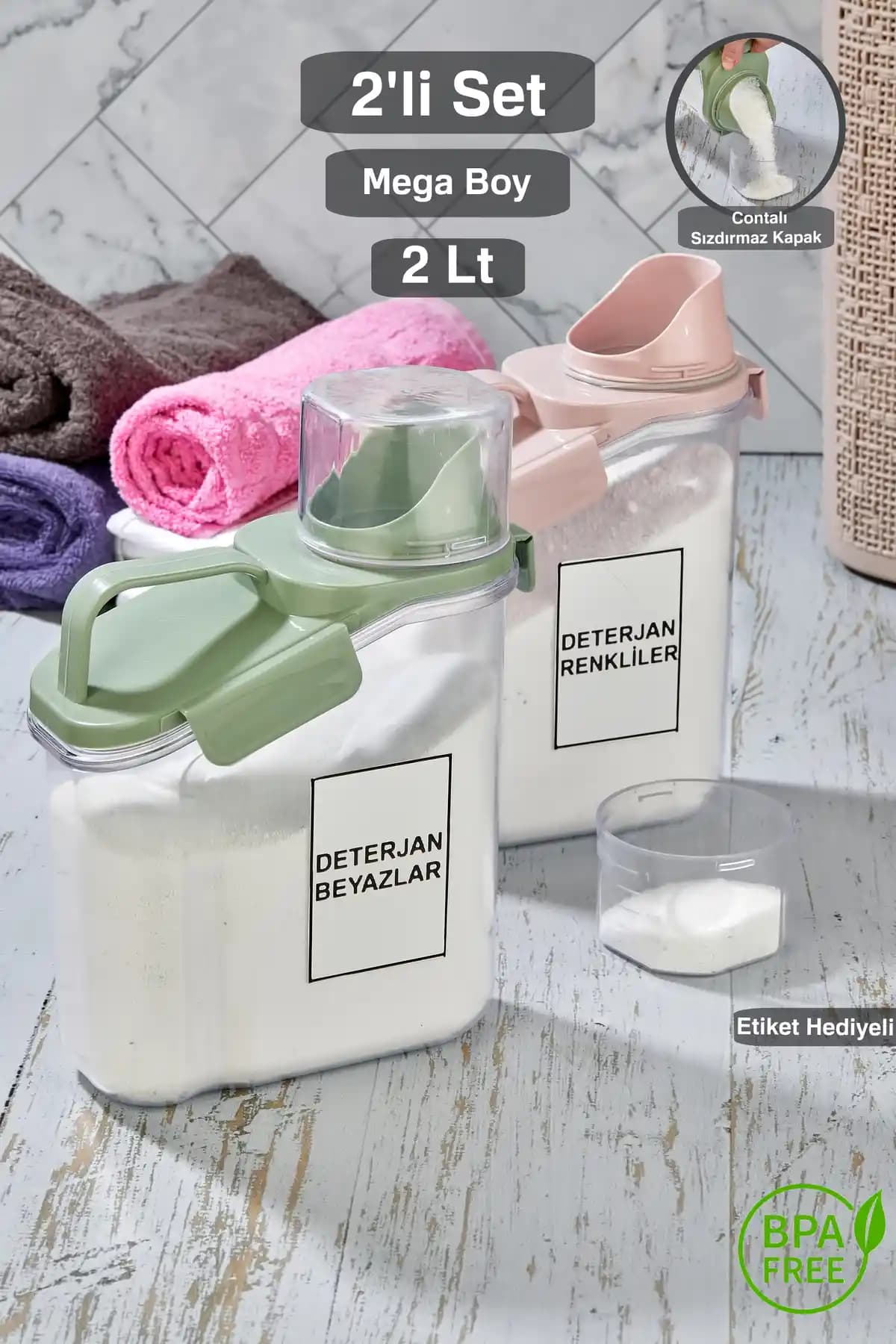 Modern Dekorasyon İçin İşlevsel ve Estetik Sıvı Deterjan Kabı Seçenekleri