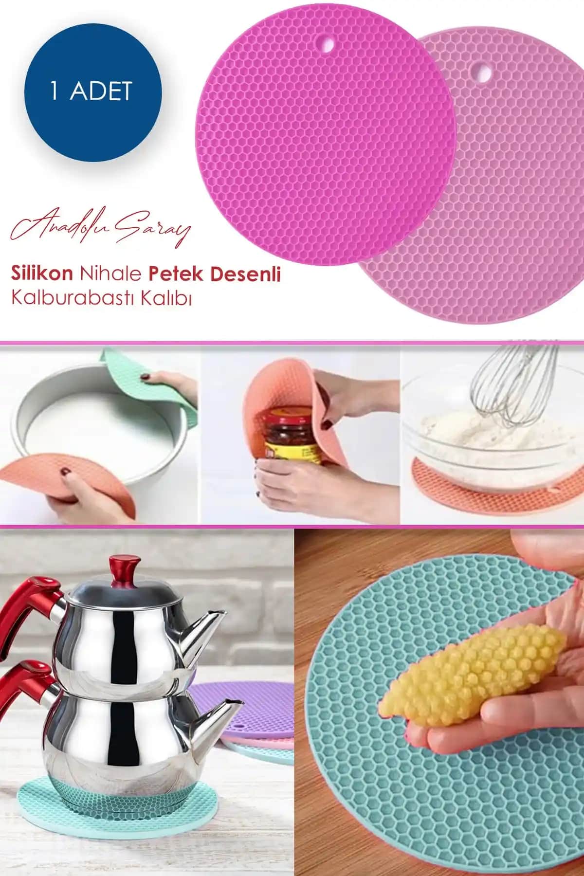 Modern Mutfaklar İçin Yüksek Isıya Dayanıklı Silikon Nihale Modelleri ve Seçim İpuçları