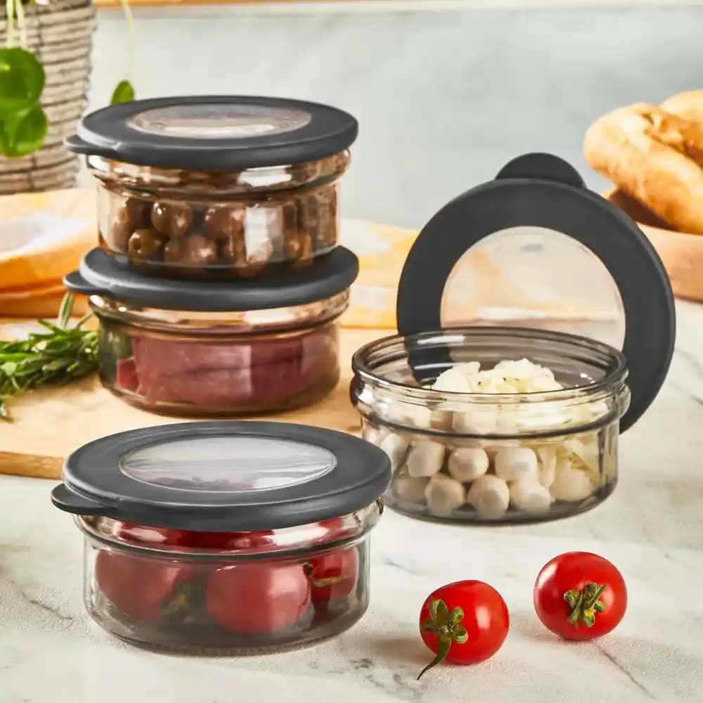 Modern ve Şık Mutfak Dekorasyonu İçin Siyah Saklama Kabı Kullanım İpuçları