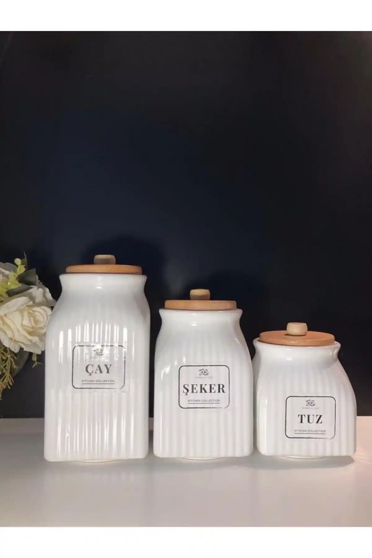 Mutfak Dekorasyonunda Çay, Şeker ve Tuz Kavanozlarıyla Estetik ve Fonksiyonellik