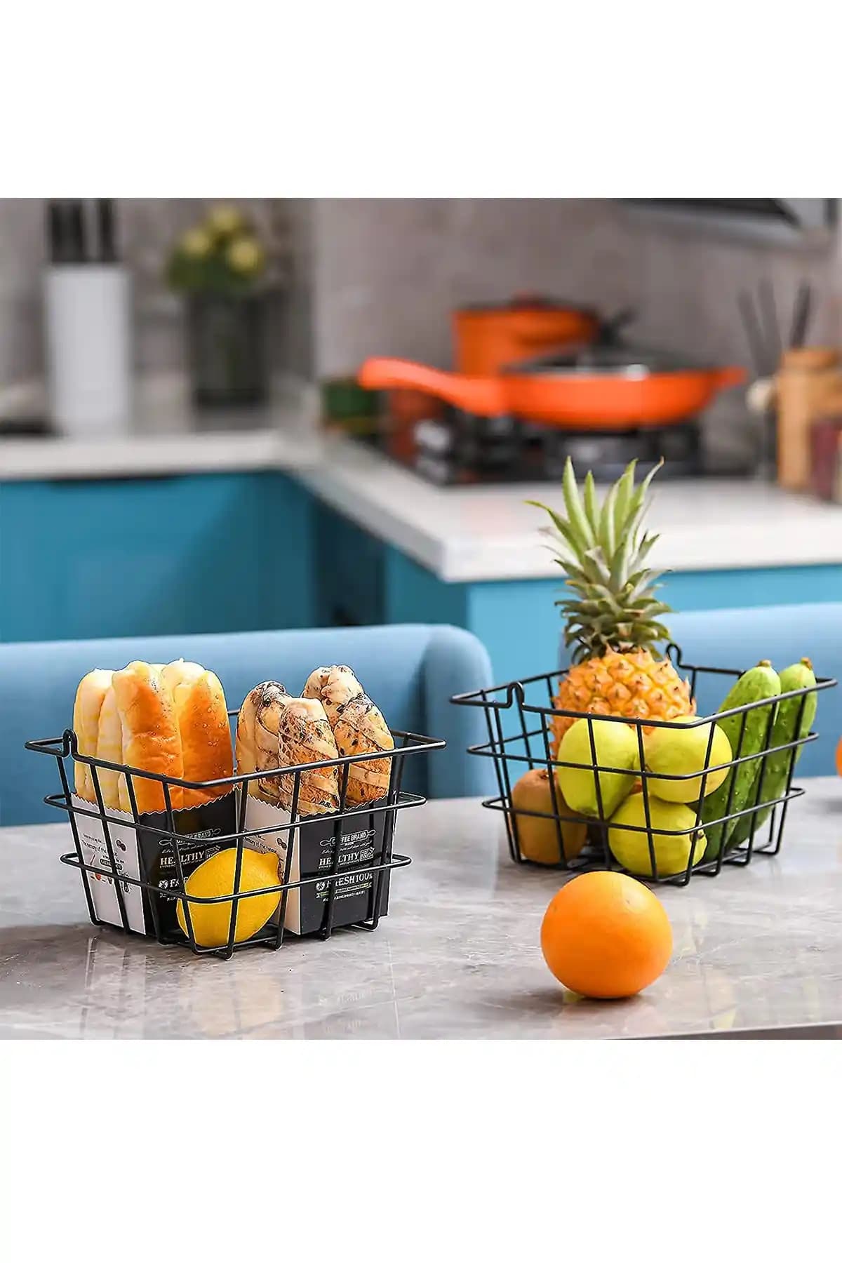 Mutfak Sepetleri: Estetik ve Fonksiyonellik Sunan Pratik Depolama Çözümleri