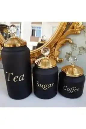 Mutfakta Fonksiyonellik ve Estetiği Bir Arada Sunan Çay ve Şeker Kavanozları