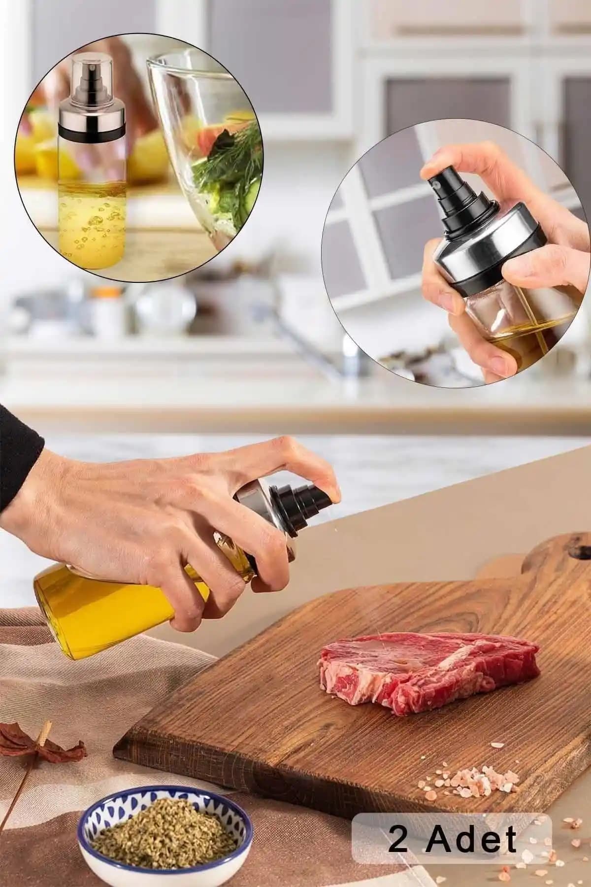 Mutfakta Sağlıklı ve Pratik Kullanım İçin Sprey Yağlık Seçenekleri ve Özellikleri