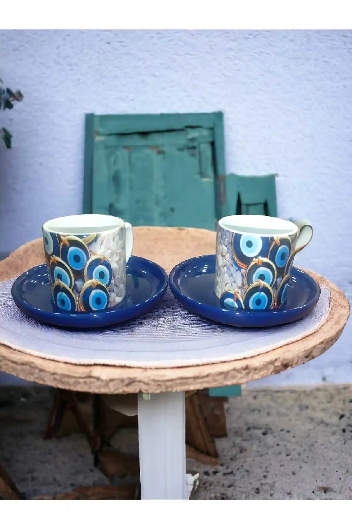 Nazar Boncuklu Fincanlar: Geleneksel Tasarımlarla Modern Dekorasyon Fikirleri