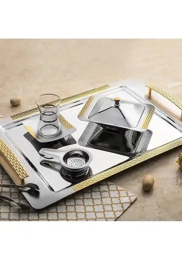 Nehir Çay Tepsisi ile Doğadan İlham Alan Dekorasyon Fikirleri ve Kullanım Alanları