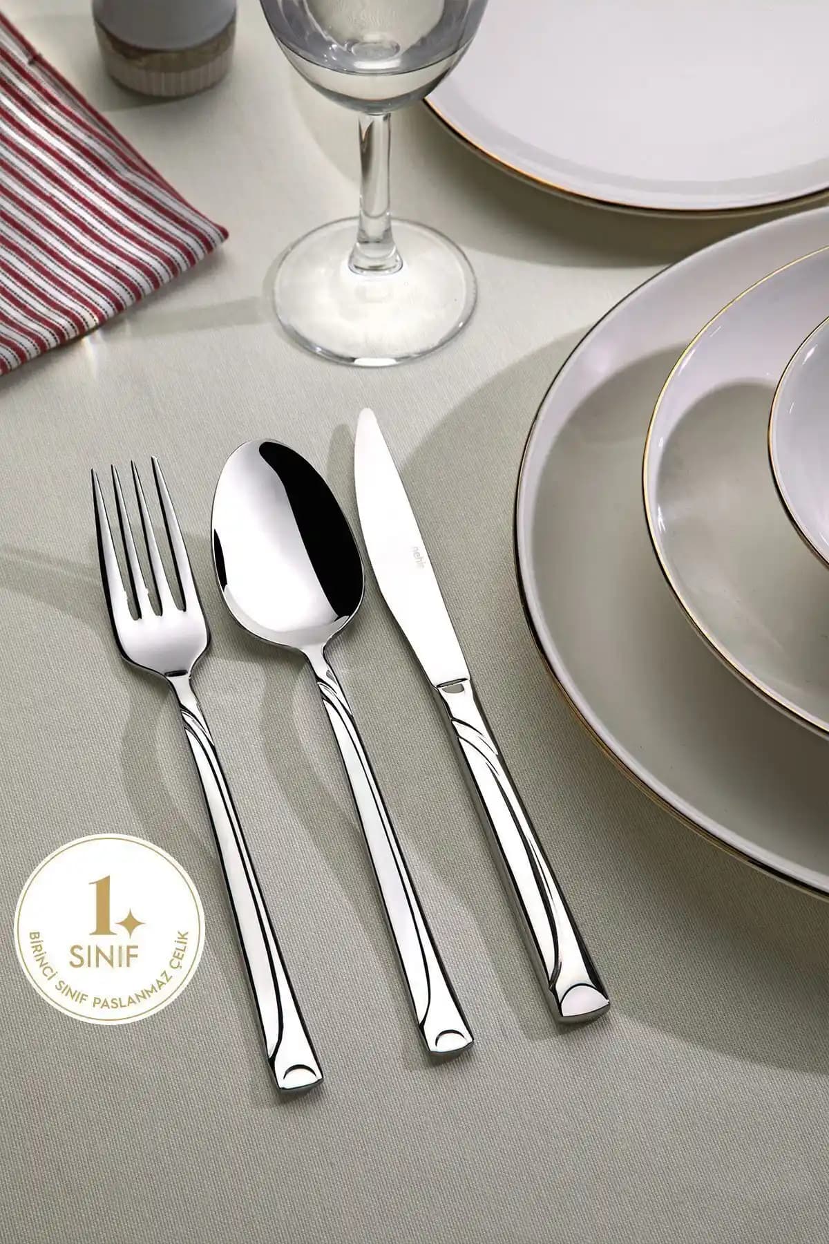 Nehir Marka Çatal, Kaşık ve Bıçak Takımlarıyla Şık ve Fonksiyonel Sofralar Yaratın
