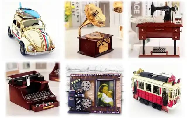 Nostaljik Hediyeler ve Dekorasyon İçin En Güzel Antika ve Vintage Seçenekler