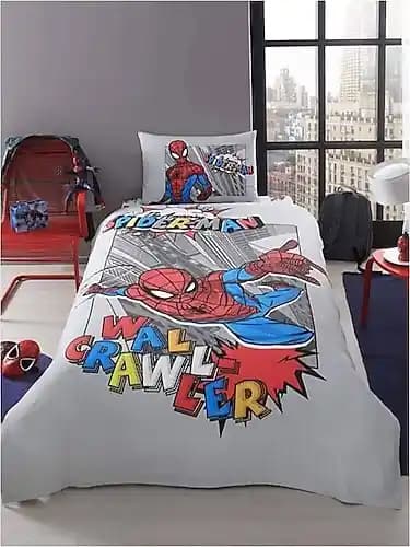 Özdilek Spiderman Nevresim Takımı ile Çocuk Odalarına Renkli ve Eğlenceli Dokunuşlar