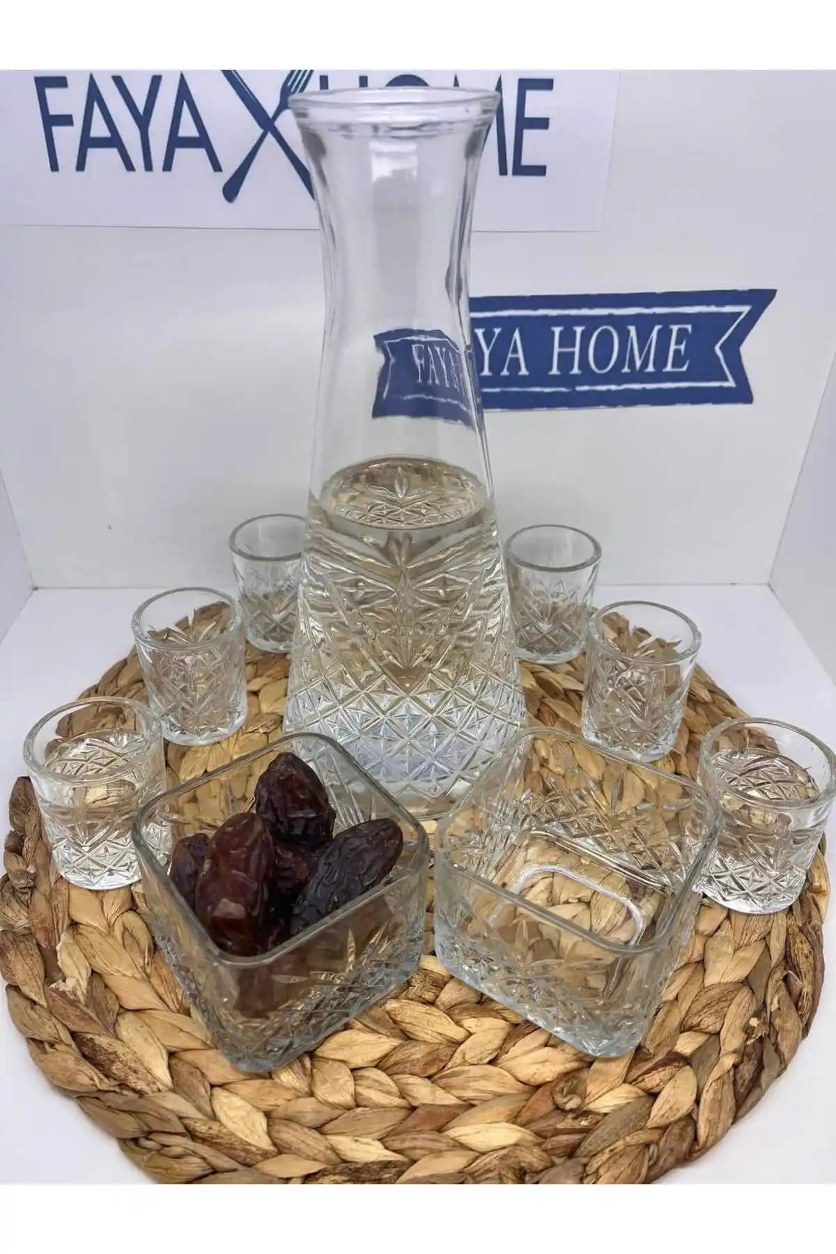 Paşabahçe Zemzem Seti ile Ev Dekorasyonunuza Zarafet Katın