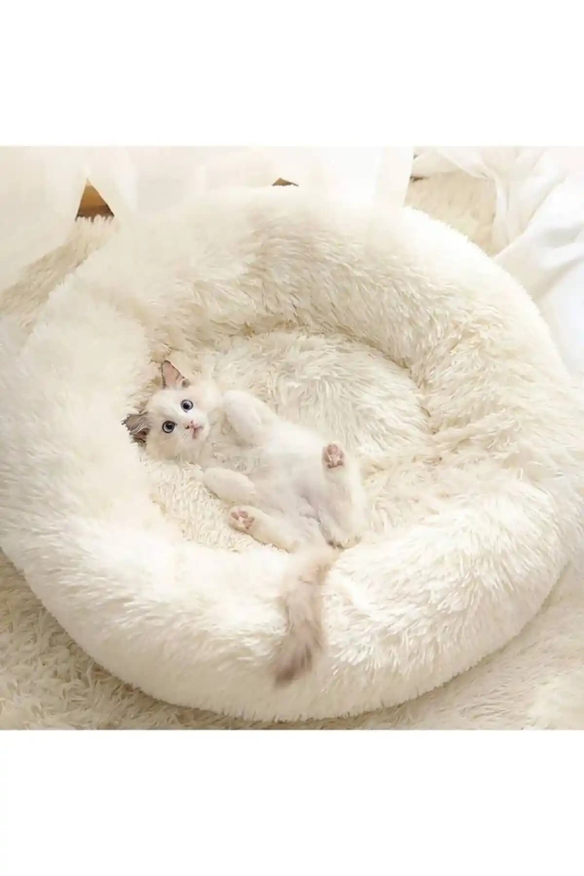 Peluş Kedi Yatağı ile Dekorasyonda Konfor ve Estetiğin Birleşimi
