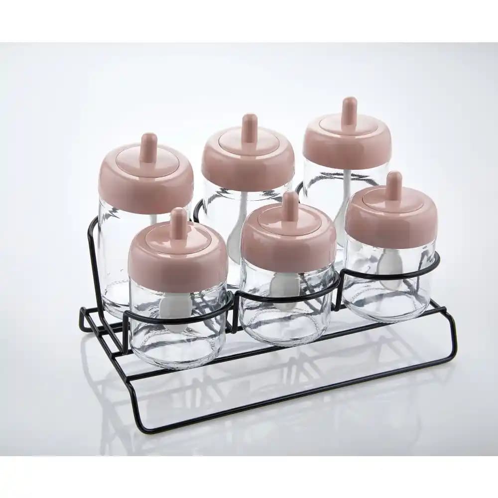 Pembe Baharatlık ile Mutfak Dekorasyonunda Renk ve İşlevselliğin Buluşması