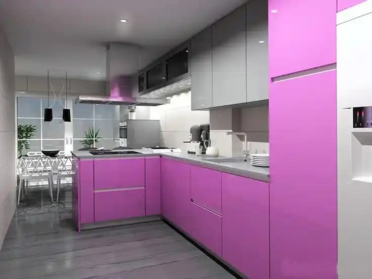 Pembe Gri Mutfak Dolabı: Modern ve Şık Dekorasyon Seçenekleri ve Tasarım İpuçları