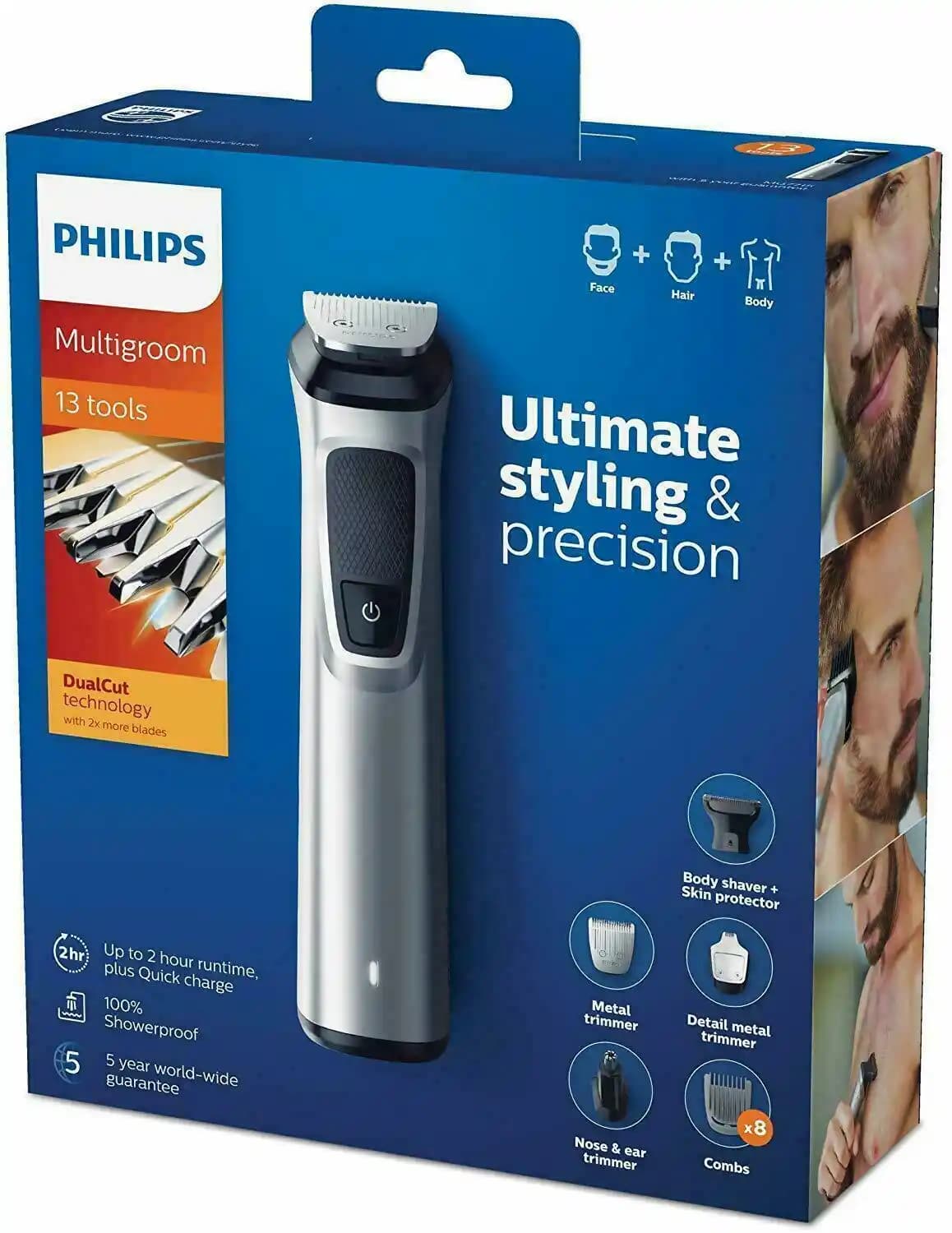 Philips MG7715 Çok Yönlü Erkek Bakım Cihazı Modern Tasarım ve Gelişmiş Teknolojiyle