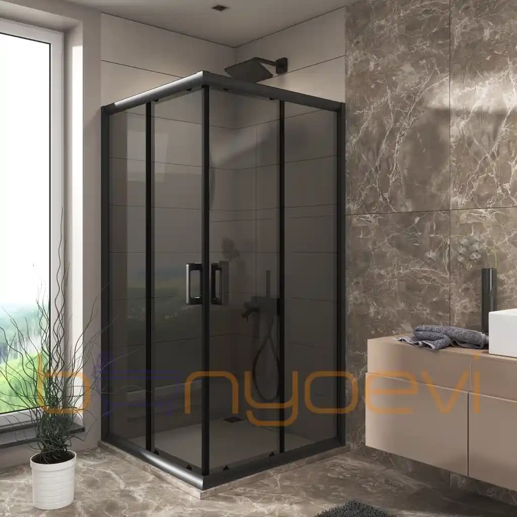 Siyah Füme Cam ile Modern Dekorasyon ve Fonksiyonellik Çözümleri