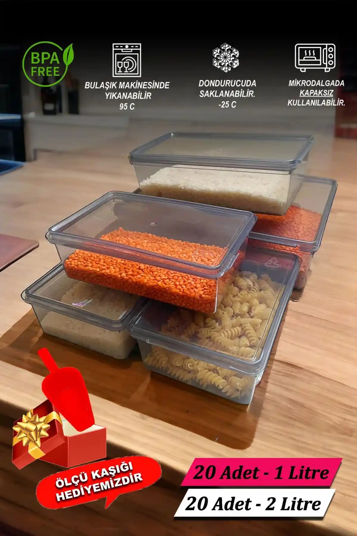 Supercupp Saklama Kapları ile Mutfakta Pratik ve Şık Düzen Çözümleri