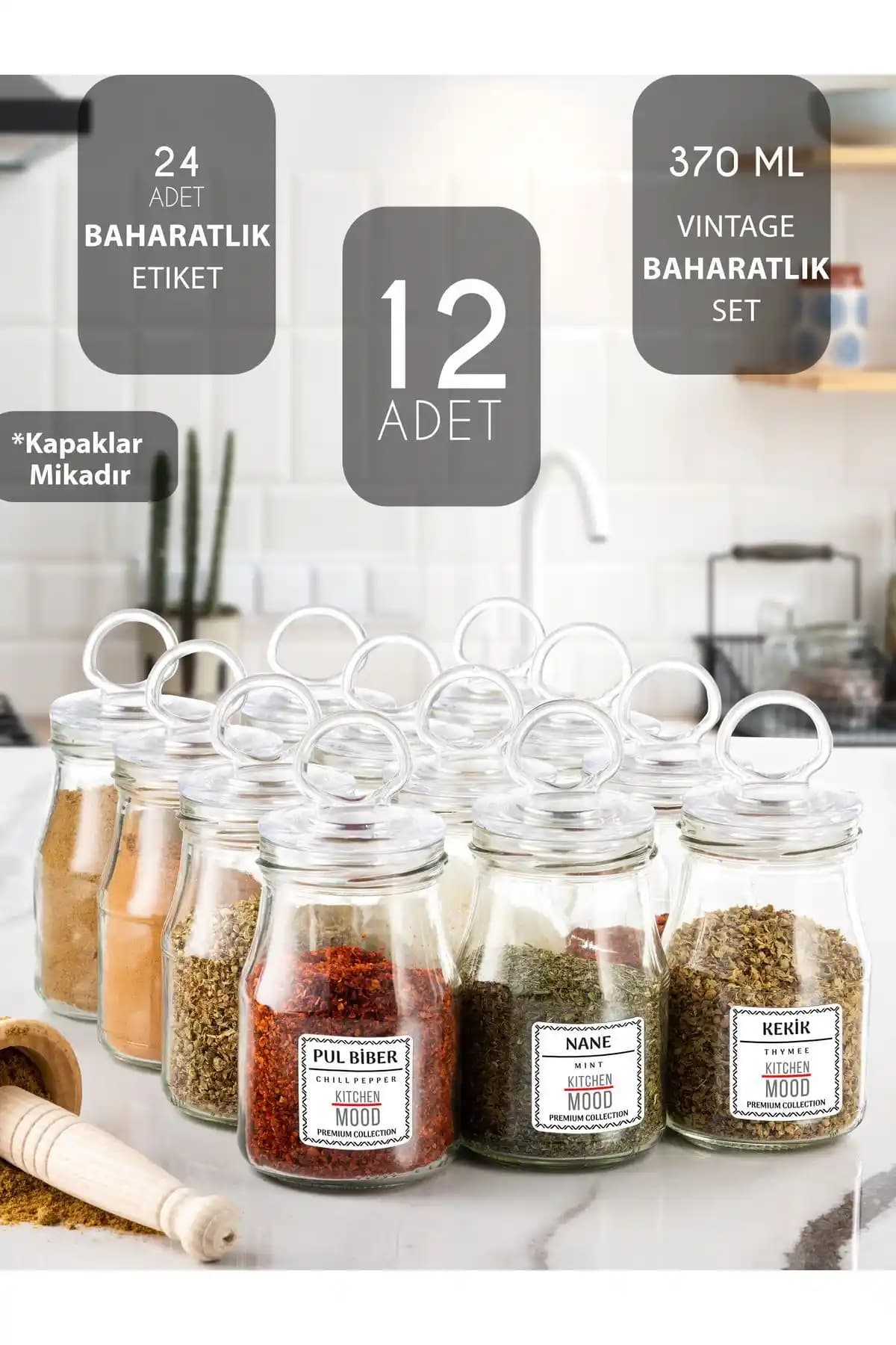 Vintage Baharatlık Seçenekleri ile Mutfağınıza Nostaljik ve Şık Bir Dokunuş