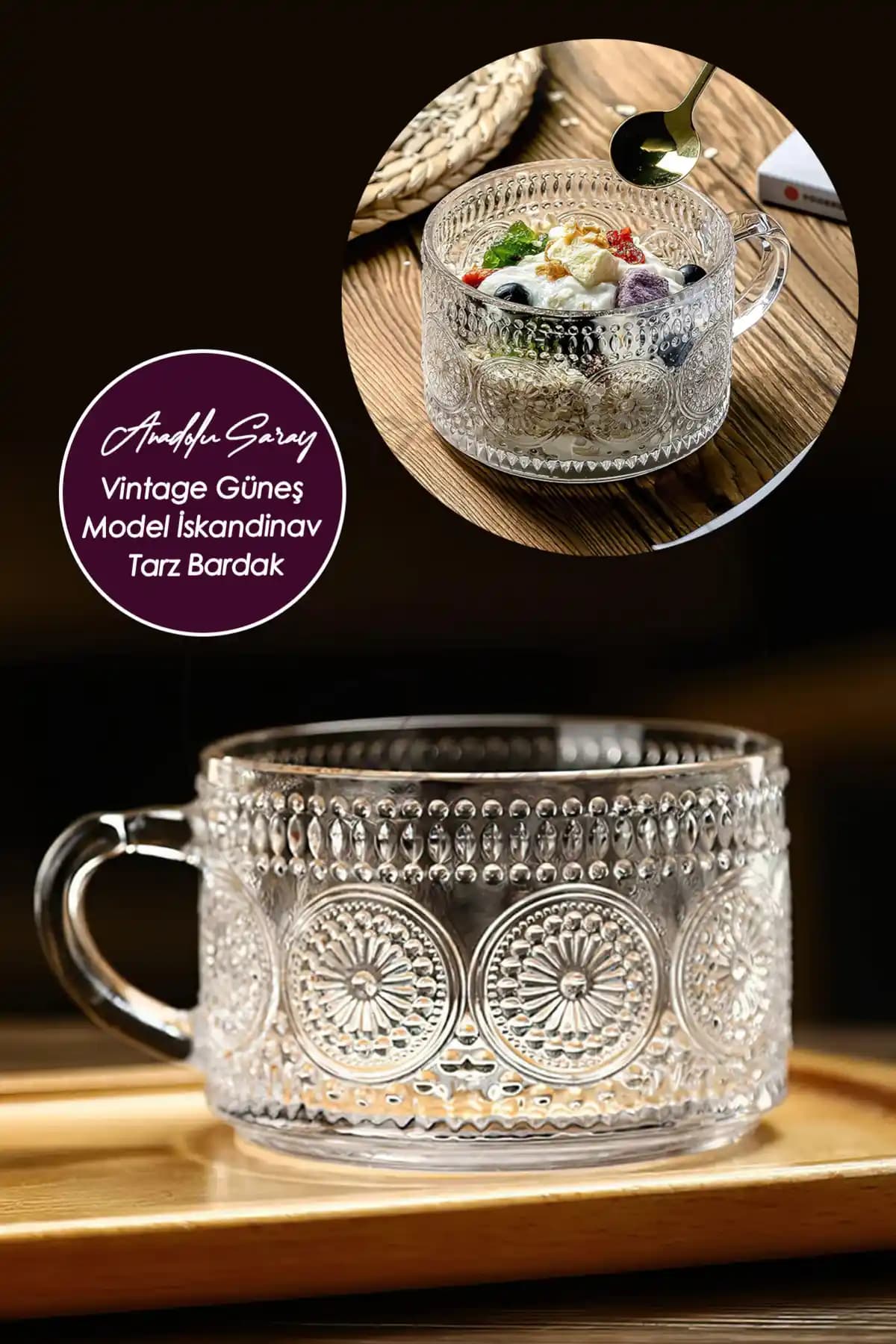 Vintage Bardaklar ile Dekorasyonda Nostaljik ve Şık Dokunuşlar