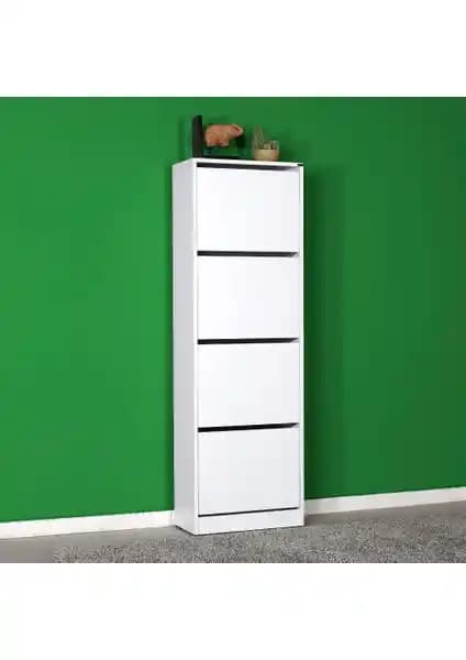 Adore Mobilya Ayakkabılık Dolabı Karşılaştırması Beyaz ve Mor Modelleri