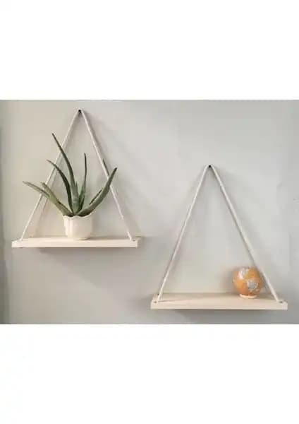 Akçe Home Asimetrik Bohem Ahşap Duvar Rafı ve Defa Kitaplık Duvar Rafı Karşılaştırması 2