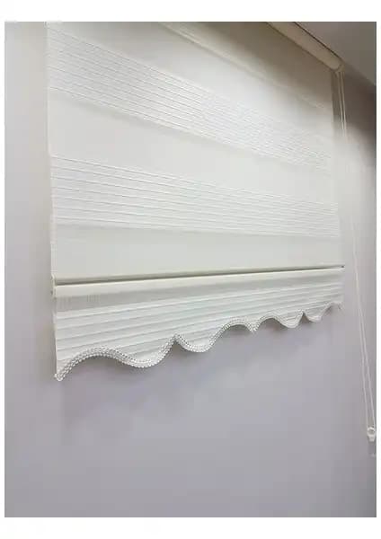 Asy Home Ekru Piliseli Zebra Perde ve Koza Stor Bej Zebra Perde Karşılaştırması 1