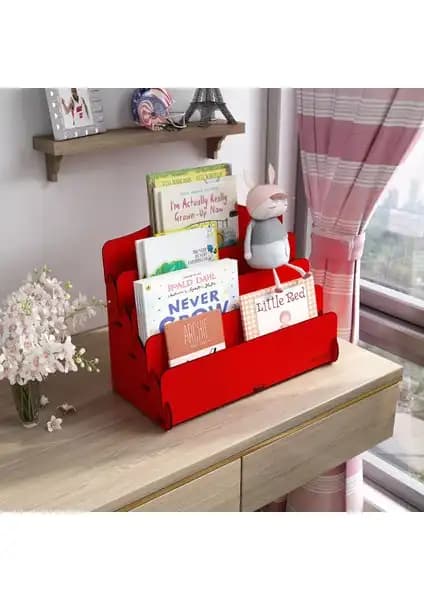 Ata Home Montessori ve Mingitav Mini Lucky 4 Raflı Ahşap Kitaplık Karşılaştırması 2