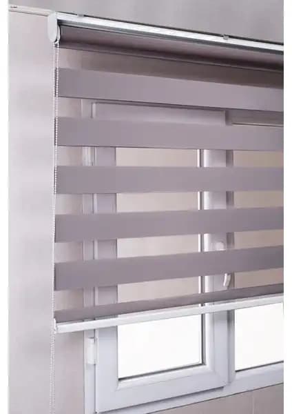Bizden Perde Brillant Etekli Antrasit ve Gri Zebra Stor Perde Karşılaştırması ve Özellikleri 2