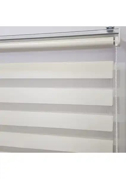 Blind-X Gri Bambu Stor Zebra Perde ve Dekoronyedi Ekru Zebra Perde Karşılaştırması 2