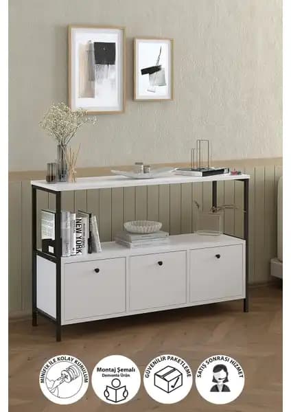 Bofigo 3 Kapaklı Konsol ve Wood House Gardenya Dresuar Karşılaştırması 1