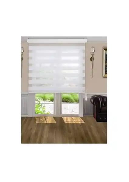Brillant Beyaz Bambu Zebra Perde ve Donatti Bambu Zebra Stor Güneşlik Perde Karşılaştırması 1