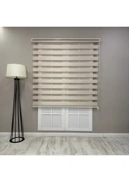 Brillant Beyaz Bambu Zebra Perde ve Donatti Bambu Zebra Stor Güneşlik Perde Karşılaştırması 2